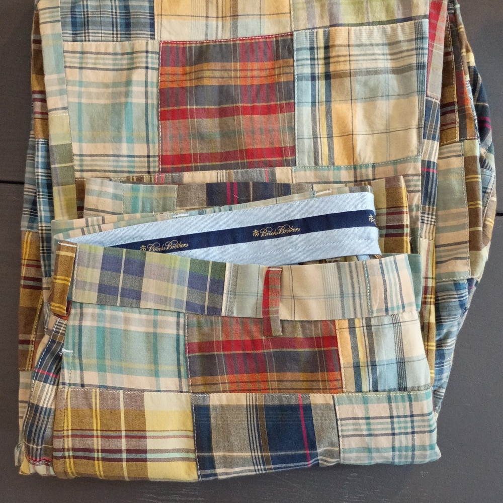 Brooks Brothers Multicolor Patchwork Dress Pants … - image 3